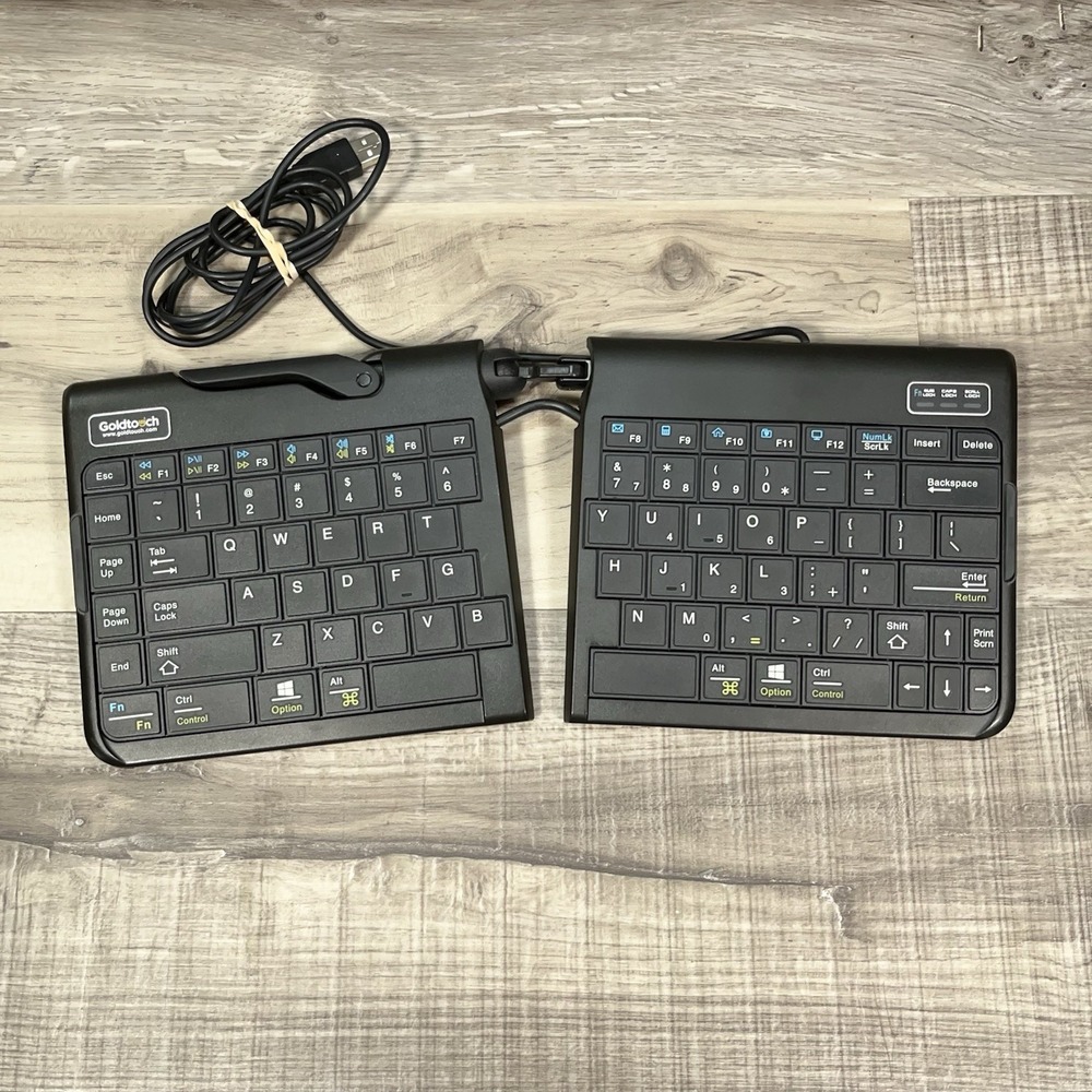 Goldtouch Sk-2721 Adjustable Portable Ergonomic Keyboard For Pc‎ & Mac